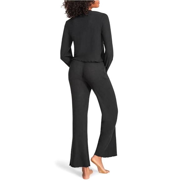 BB Dakota Womens Black 2 Piece Cozy Pants & Top Knit Lounge Set NWT MSRP $99 - Picture 2 of 3